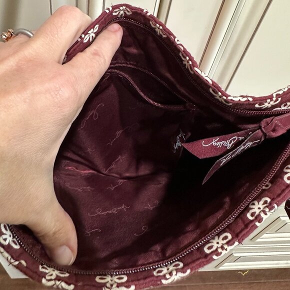 Vera Bradley Triple Zip Hipster Mini Concerto crossbody bag - NWOT - Picture 6 of 11